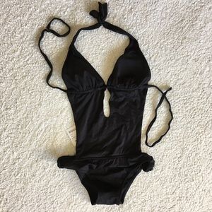 Akira backless cutout swimsuit